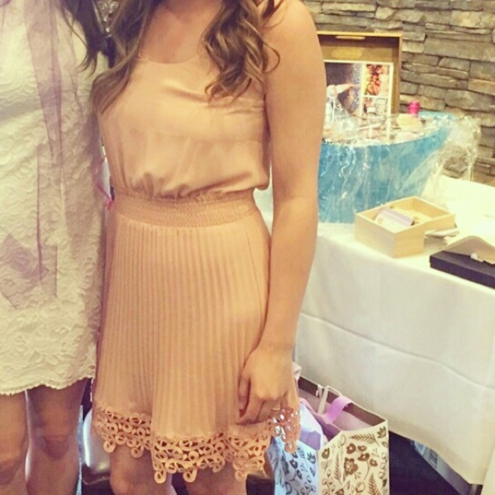 Blush dress